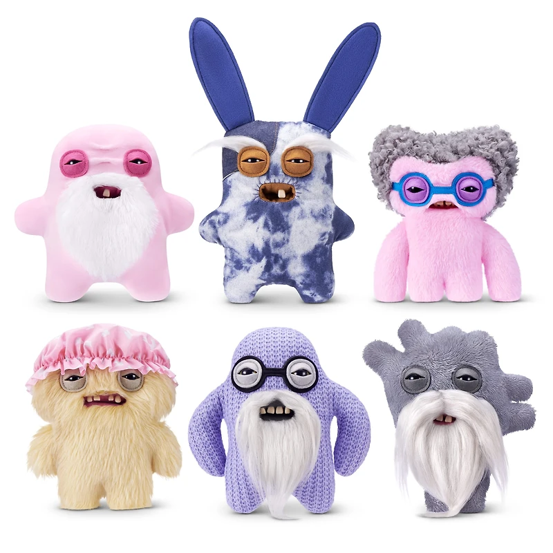 Fuggler Old Fogies 9 inch (Captain Cardiac), Funny Ugly Monster Stuffed Animal Toy by ZURU