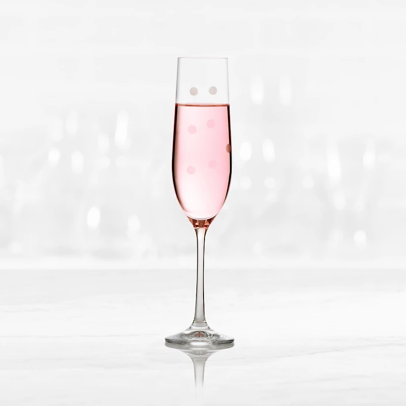 Trudeau Sparkle Champagne Flutes 6.4OZ BX/4