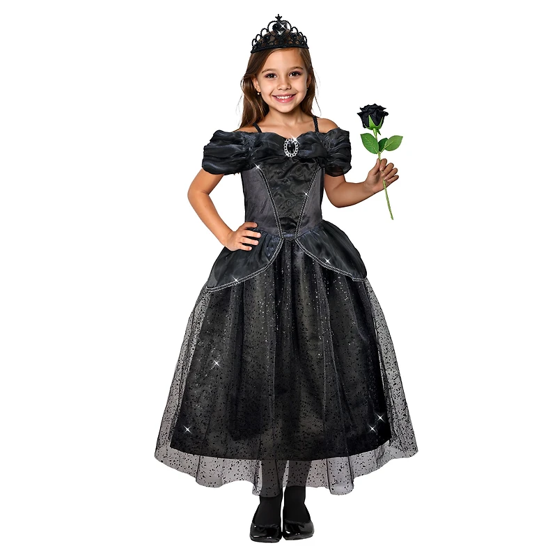 Gothic Princess Costume, Halloween Costume for Children, Girls Size M.
