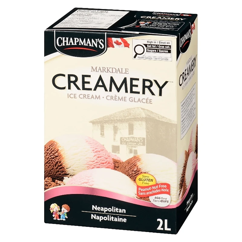 Chapman's Markdale Creamery Neapolitan Ice Cream, 2L
