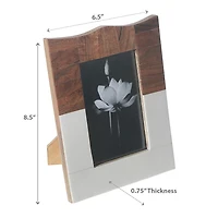 4X6 Wooden & Resin Inlay Photo Frame