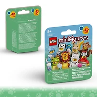LEGO Minifigures Animal Series 28 6 Pack - Kids Toys in Sealed Mystery Boxes - Animal Themed Figures to Collect - Birthday Party Favors & Gift Idea for Boys & Girls, Ages 5+ - 66813