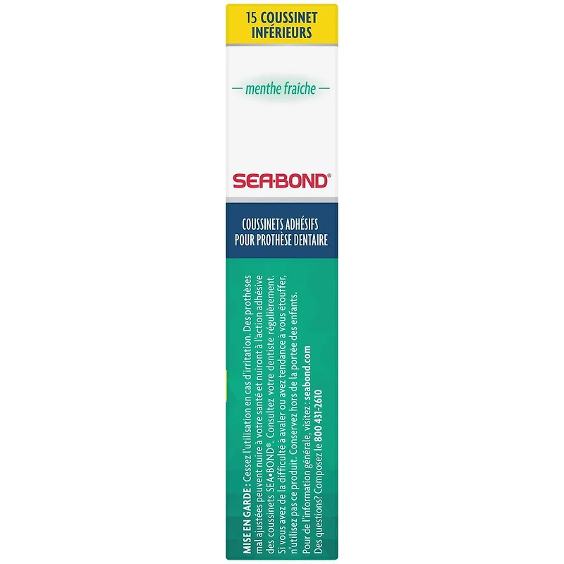 Sea-Bond Denture Adhesive Fresh Mint Lowers