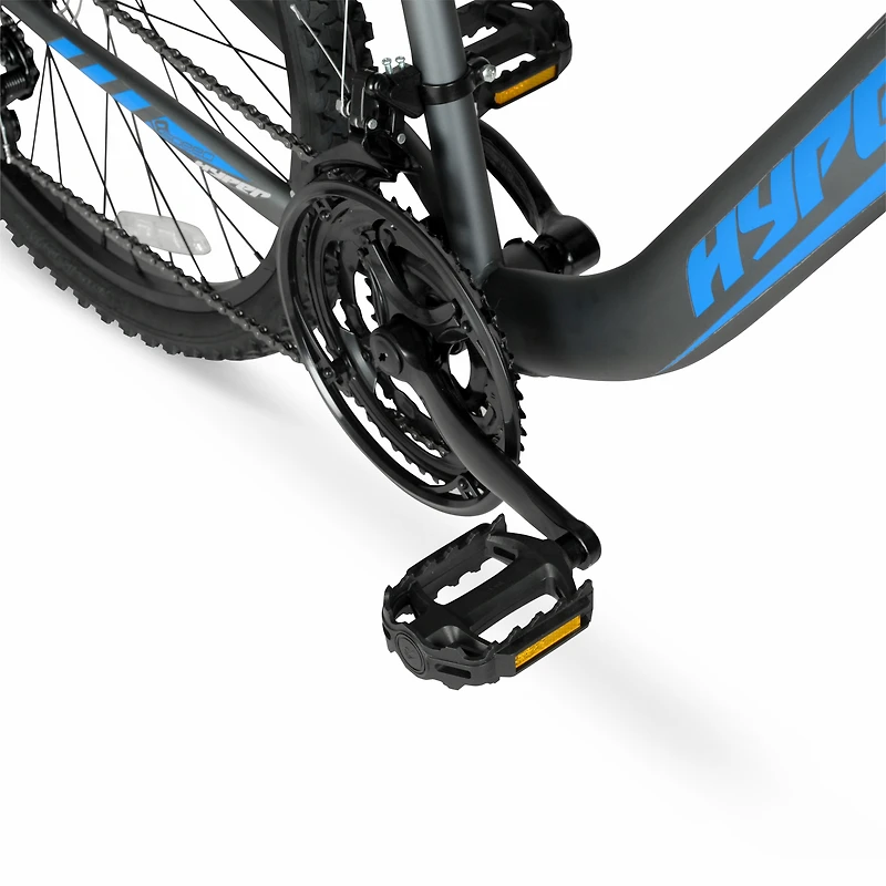 Hyper Bicycles 26” Men’s Boundary Mountain Bike, Gray