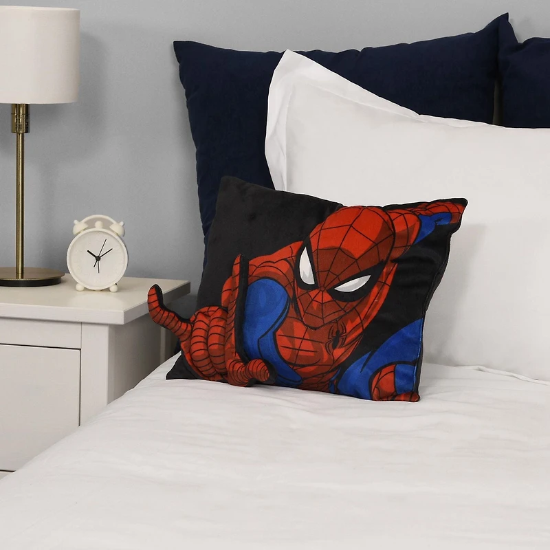 Marvel Spiderman 3D Decorative Pillow, 13" x 16"