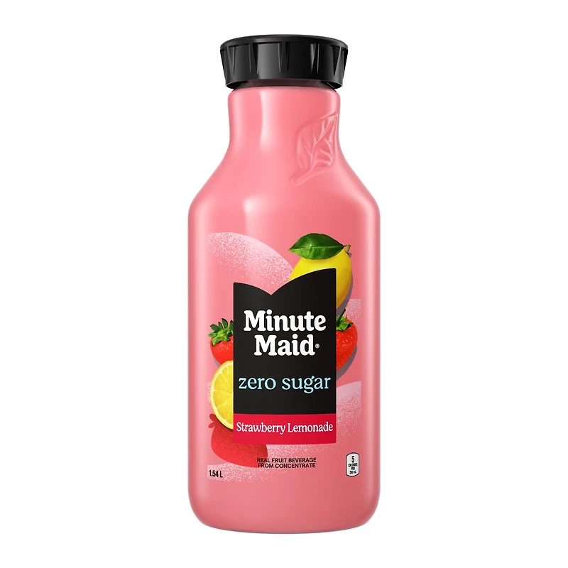 Minute Maid Zéro Sucre Fraise Limonade Bouteille