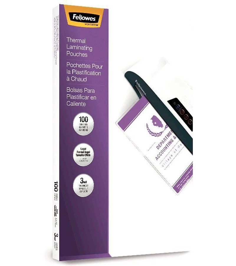Glossy Pouch - Legal, 3 mil, 50 pack