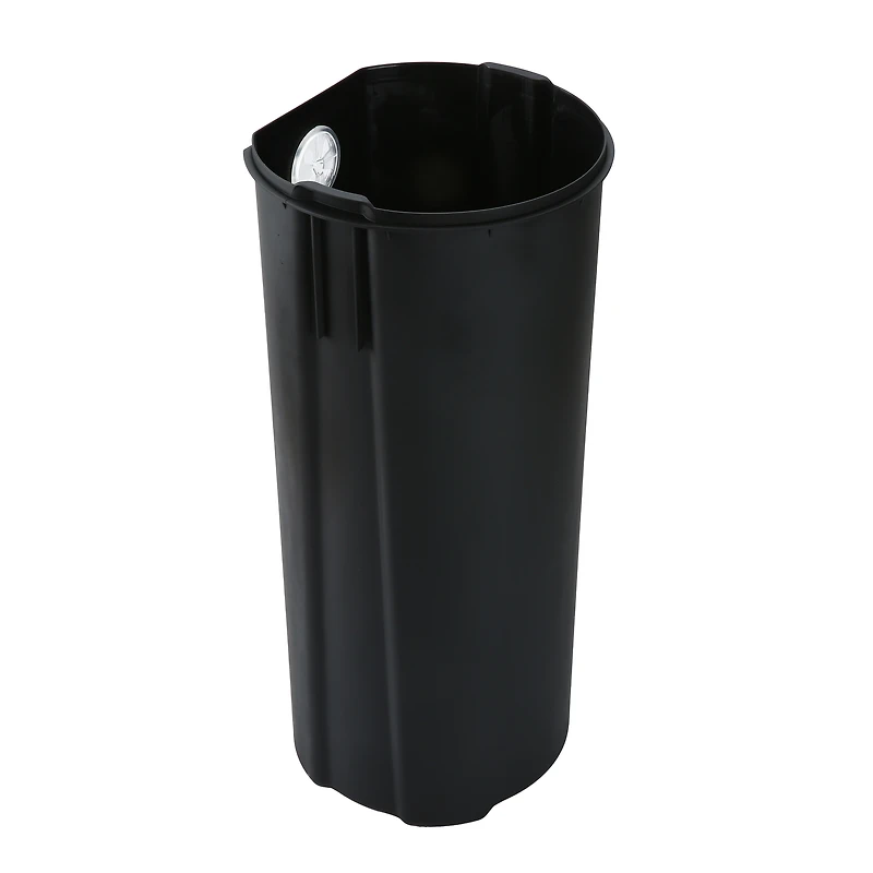 Poubelle de cuisine Better Homes & Gardens, 30 litres, en acier inoxydable, ronde, à pédale, avec couvercle à fermeture douce, argentée