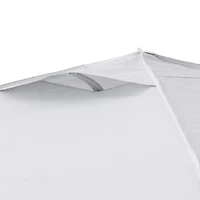 Ozark Trail 10ft x10ft Instant Pop Up Canopy Tent with Simple Push Setup – Straight Leg Pop-Up Tent for Tailgating, Camping & Events, white