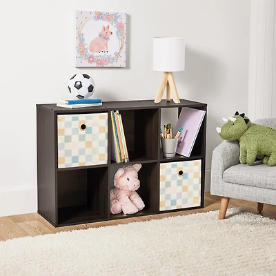 Mainstays 6-Cube Organizer, Espresso