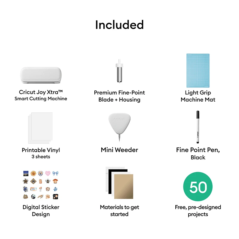 Cricut Joy Xtra™ Édition pour la fabrication d'autocollants