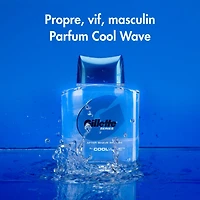 Gillette Series After Shave Splash for Men, Refresh and Moisturize, Cool Wave Scent, 100 ml
