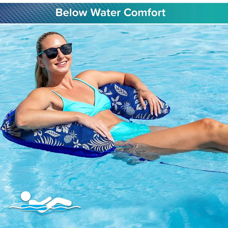 Chaise longue de piscine 3 en 1 Aqua Leisure