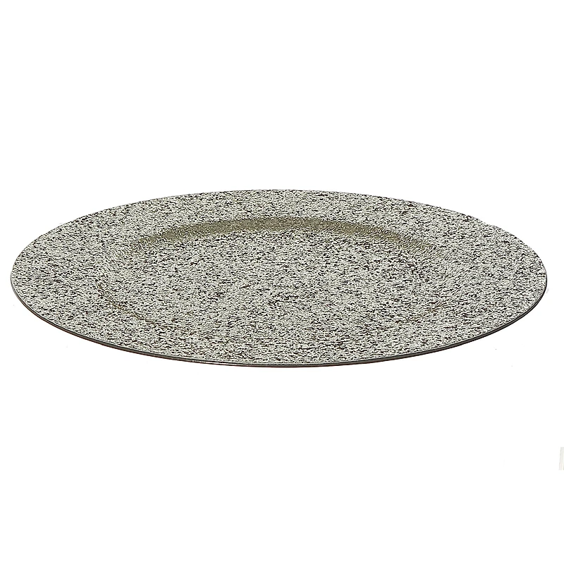Charger Plate (Glitter) (Champagne) (13") - Set of 12