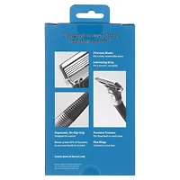 Harry's Shaving Razor for Men with 2 Razor Blade Refill Cartridges, Charcoal Grey