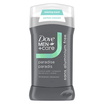 Dove Men+Care Désodorisant en Bâton Protection Anti-Odeurs 72 H Paradis, 85 g