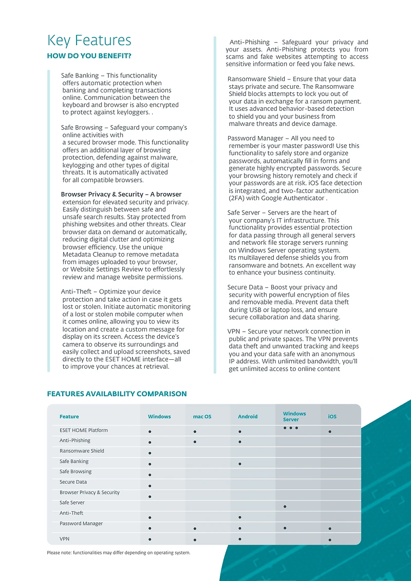 Microsoft 365 Personal 12-mos + ESET Home Security Essential 1-Device 1-Year [Digital Download]