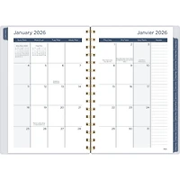 2026 Mead® Galactic Blue Small Weekly Planner