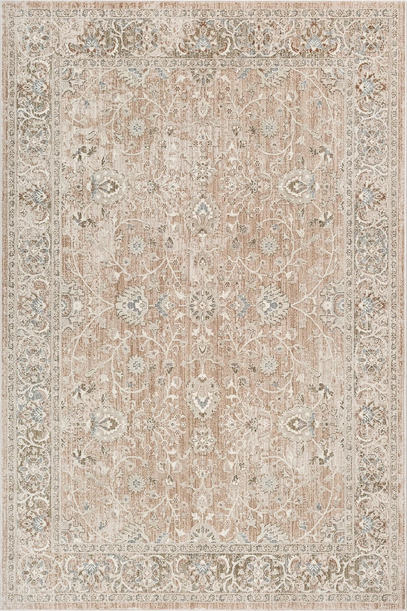 Tapis beige Flow Mainstays, 5 pi x 7 pi