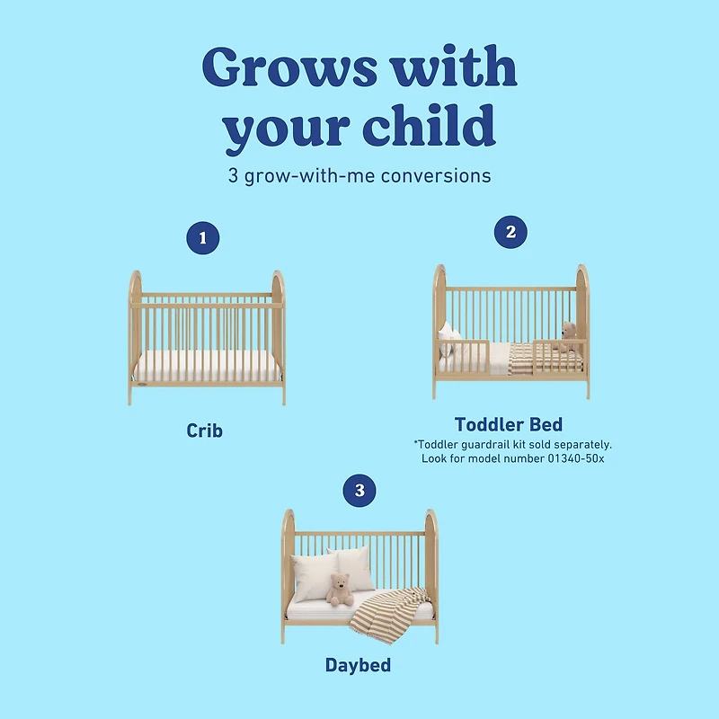 Graco Olivia 3-In-1 Convertible Crib