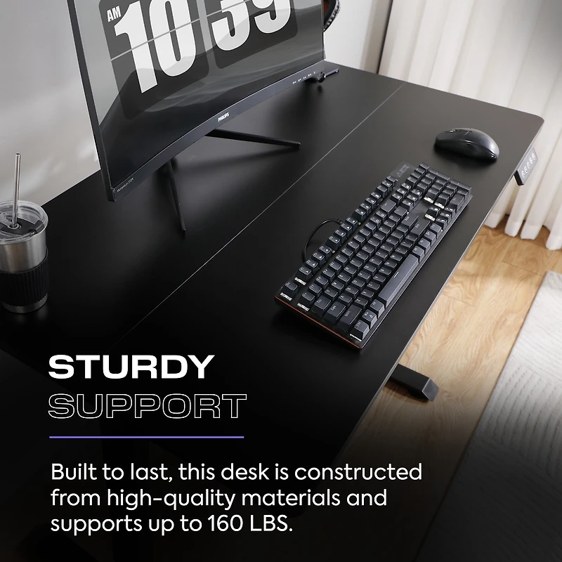 Hometrends Height-Adjustable Desk