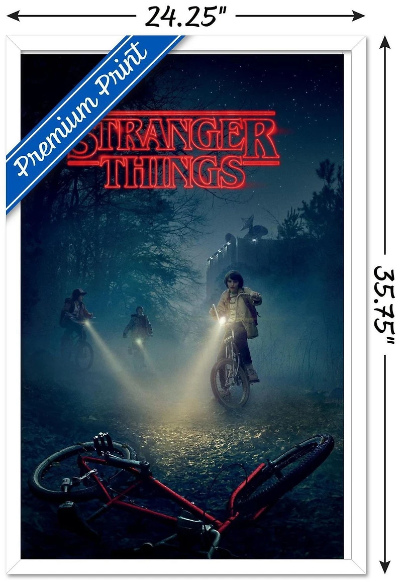 Netflix Stranger Things - Bikes Wall Poster