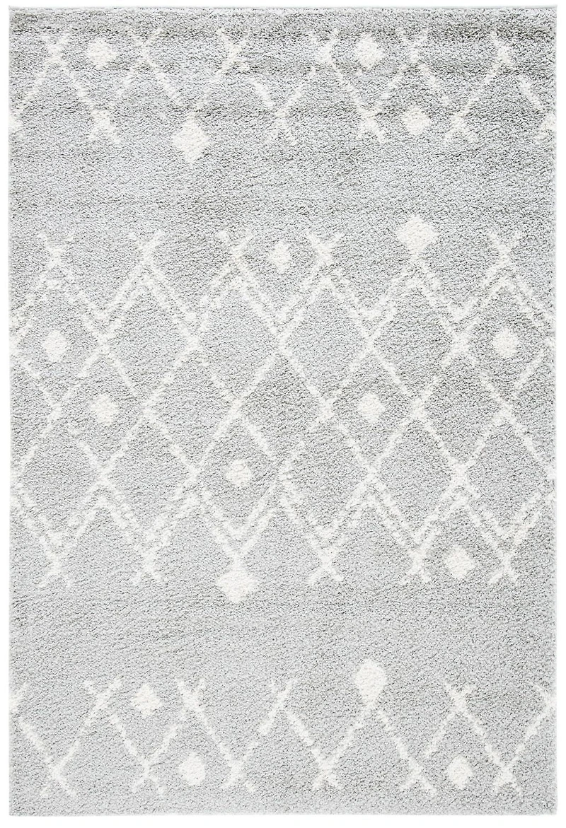 SAFAVIEH Berber Vana Geometric Shag Area Rug