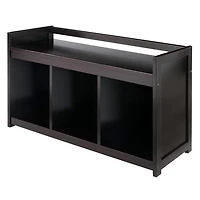 Winsome Trading Inc. Addison Storage Bench with 3 Sections