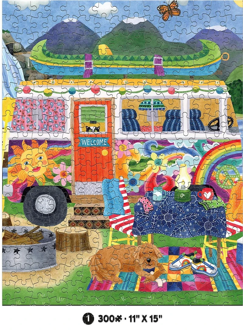 STEPHEN PETERSON JONES - HAPPY CAMPER - 5 EN 1 MULTIPACK