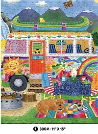 STEPHEN PETERSON JONES - HAPPY CAMPER - 5 EN 1 MULTIPACK