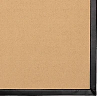 Athena Sisal & Black PU 1'10" x 2'10" Accent Rug