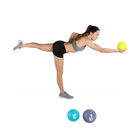 Balle lestée douce Tone Fitness 3,6 kg