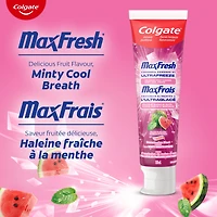 Colgate MaxFresh Fluoride Toothpaste, Watermelon Blastwith Mint, 130 ml