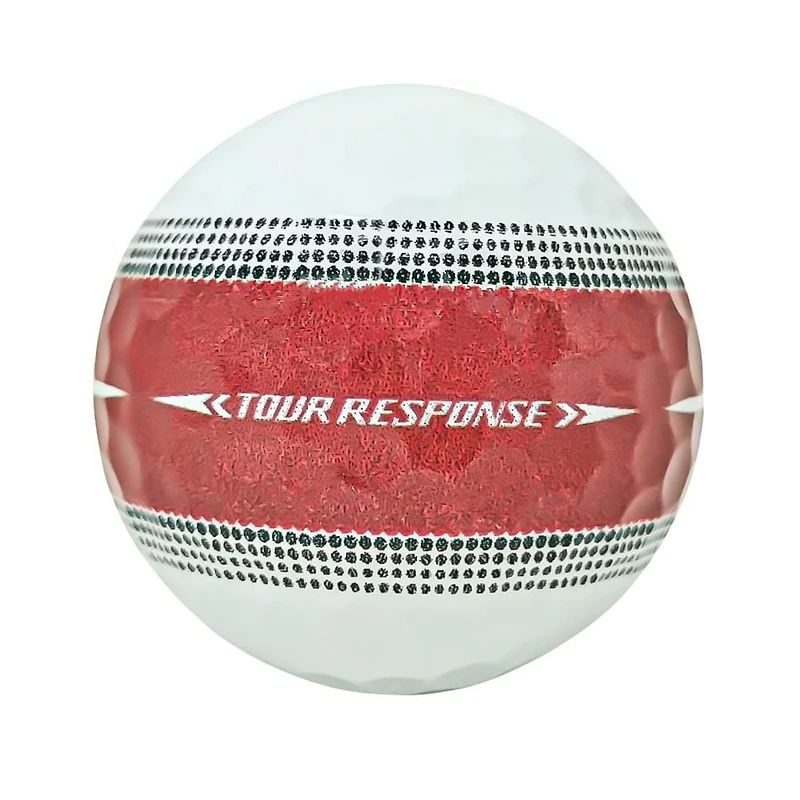 Mulligan - 36 balles de golf récupérées Taylormade Tour Response Stripe 5A Mint, rouges
