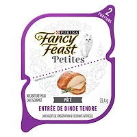 Fancy Feast Petites Pate Tender Turkey Entrée, Wet Cat Food 79.4 g