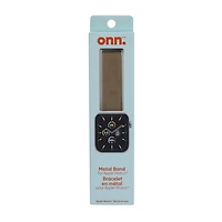 onn. Metal Chain Link Band for 38-40-41 mm Apple Watch