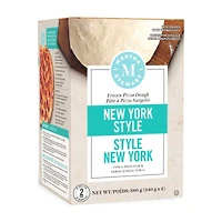 Martha Stewart New York Style Pizza Dough Balls Made with 0 Flour, 2 Pack, 680 g