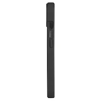 onn Translucent Hard Shell Bumper Phone Case for iPhone 16e/15/14/13, Black