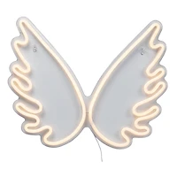 Merkury Innovations 15.75" Wings LED Neon Wall Sign
