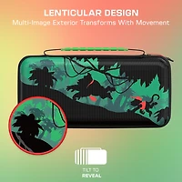 Étui de voyage Turtle Beach PlayTrek (Donkey Kong) - Nintendo Switch 2, Nintendo Switch, Nintendo Switch - Modèle OLED - Rangement, protection, support pour carte jeu, coque rigide, lenticulaire