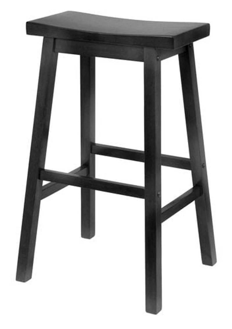 Winsome Satori Saddle Seat Bar Stool, Natural