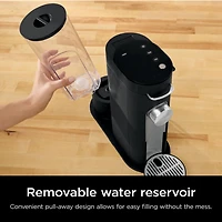 Ninja PB040C Pods & Grounds Coffee Maker, K-Cup Pod Compatible, 6-oz. to 24-oz. Sizes, Iced Coffee Maker, Black