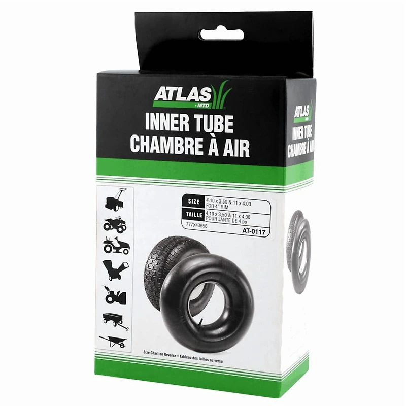 Universal Tire Tube - 4.10 x 3.50-4