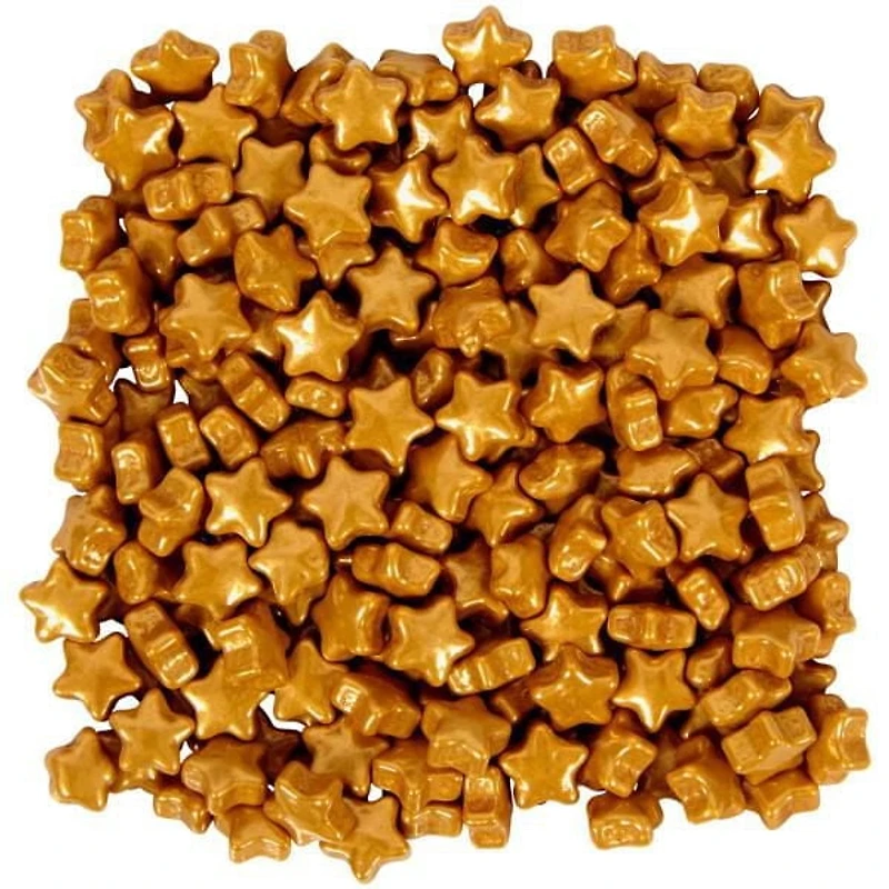 Wilton Gold Stars Sprinkles Pouch, 30 g