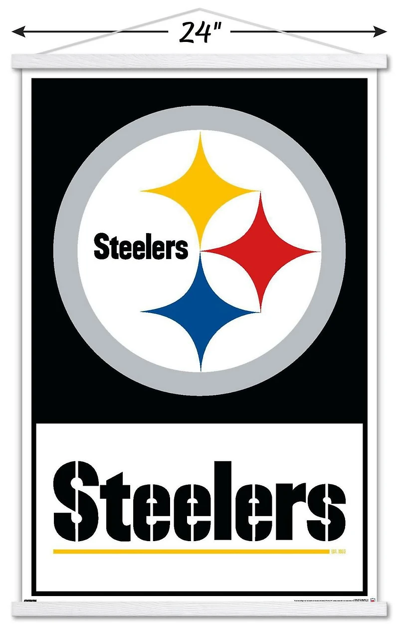 NFL Pittsburgh Steelers - Logo 21 Wall Poster