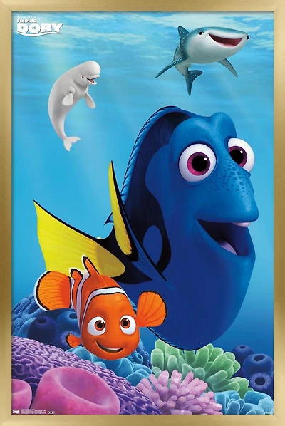Disney Pixar Finding Dory - Dory Wall Poster, 22.375" x 34"