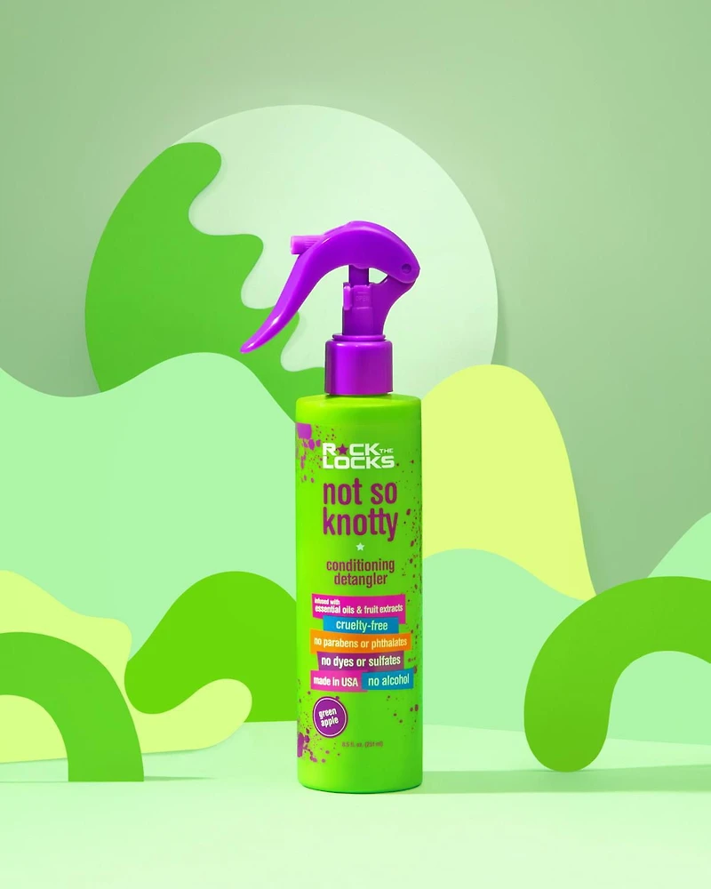 Not So Knotty - Conditioning Detangler - Green Apple