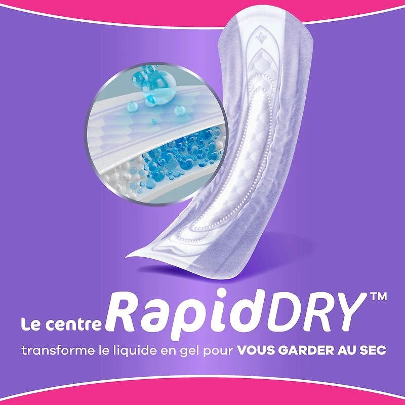 Always Discreet Adult Incontinence Pads for Women, Ultimate Absorbency, Long Length, Postpartum Pads, 28 Count