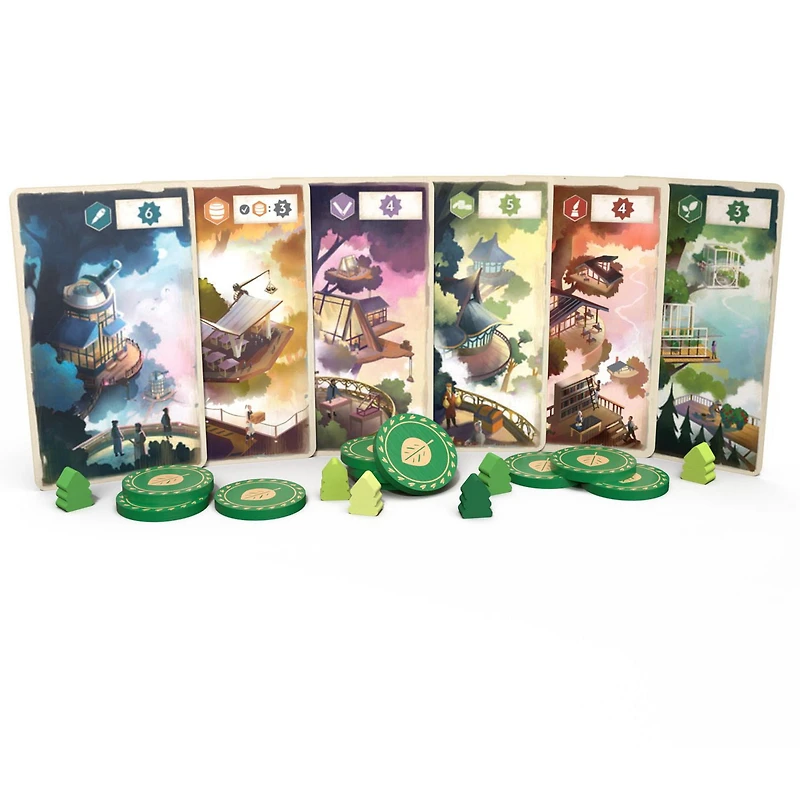 Asmodee - Next Move - Tree Society - Board Game for Family - Collaborative Strategy Game - For 2 to 4 Players - Ages 8 and up - English