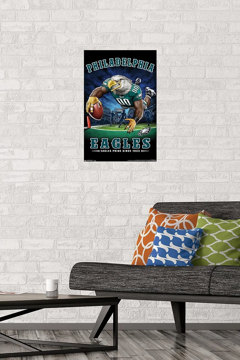NFL Philadelphia Eagles - End Zone 17 Wall Poster, 22.375" x 34"